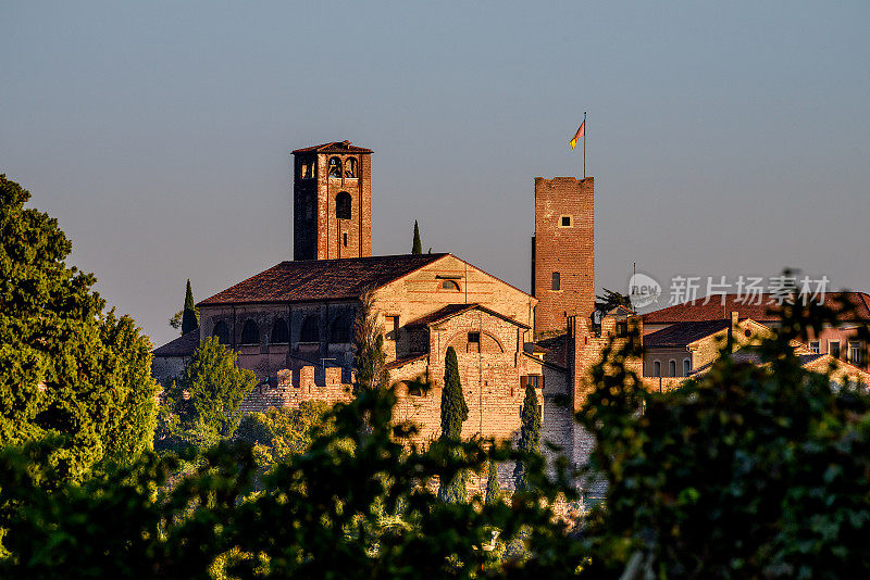 Bassano del Grappa，全景，科尔的圣玛丽亚